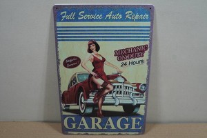 Vintage Style Metal Sign - Full Serivce Auto Rapair