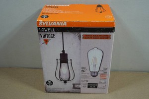 Sylvania Lowell Vintage Style Pendant Light Fixture