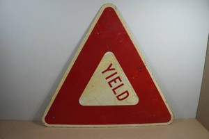Yield Street Sign