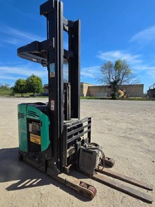 2014 Mitsubishi ESR15N Stand-Up Reach Forklift