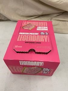 Legendary Foods Birthday Cake Protein Pastry 10-Pack