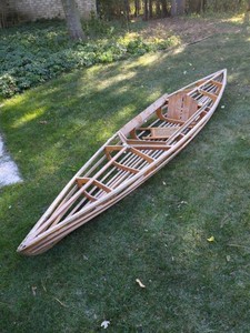Wooden Kayak Skeleton Frame Hull Project Boat