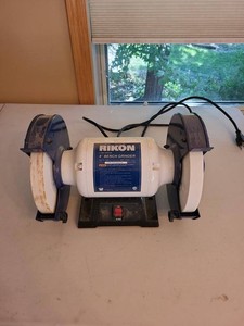 RIKON 80-805 Low Speed 8in Bench Grinder 12 HP 1750 RPM
