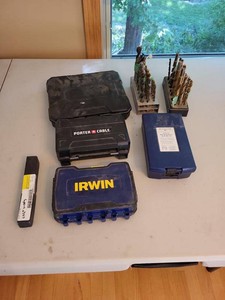 Lot of Assorted Drill Bits Bit Sets Spade Bits & Driver Bits