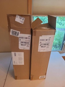 Pair of Amazon Basics Extra Thick Yoga Exercise Mats w Straps