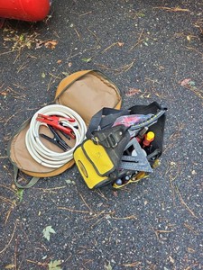 McGuire-Nicholas Electrician Tool Tote w Assorted Tools & Cable Set