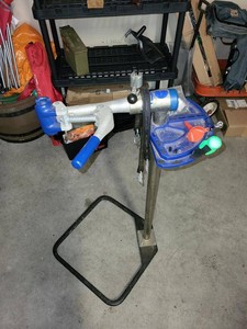 Park Tool PRS-6 Single Arm Bicycle Repair Stand w Parts Tray