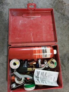Craftsman Bernzomatic Plumbing Torch Kit in Case w Solder Flux Fuel