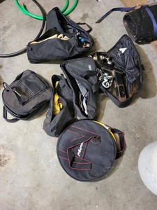 Towing Accessory Lot Hitch Ball Mount Straps Shackles Power Cord