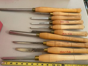 Robert Sorby HSS Woodturning Chisel Turning Tool Lot Sheffield