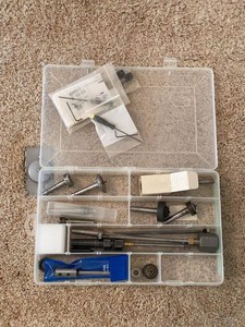 Assorted Machinist Lathe Tooling Boring Bars Arbors Cutters Case