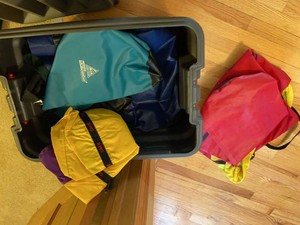 Lot of Assorted Dry Bags Duffel Bags Packs Hydro Block EMS Gear