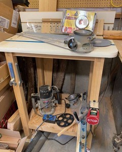 Porter-Cable Router Table Setup w Jasper Circle Guide Accessories