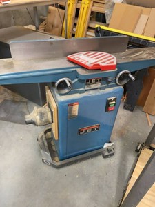 JET 6-Inch Woodworking Jointer Cabinet Base With Fence Dust Port