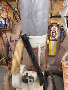 JET DC-1100RC 1.5HP Canister Dust Collector w Hoses & Fittings