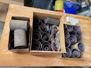 Delta & Assorted Drum Sander Abrasive Sleeves Mixed Sizes Grits