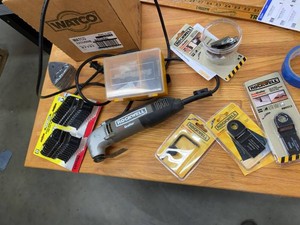 Rockwell Sonicrafter Oscillating Multi-Tool Accessory Lot Corded