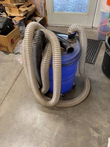 Dust Right Separator Cyclone Dust Collector with Hoses & Casters