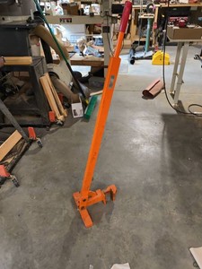 Heavy Duty Manual T-Post Puller Fence Post Jack Steel Farm Tool
