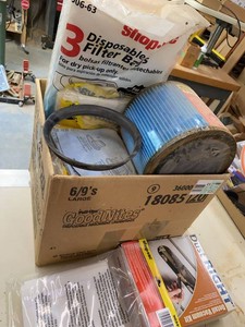 Shop-Vac Vacuum Filter Bags Accessories Dust Right Kit Mixed Lot