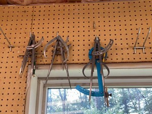 Vintage Drafting & Layout Tool Lot Dividers Compass Miter Box Saw