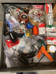 GB WireGard Electrical Supplies Tool Lot Connectors Testers Solder