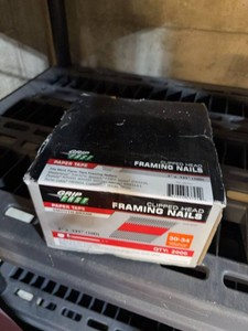Grip Fast 3in x .131 Framing Nails 30-34 Degree Partial Box