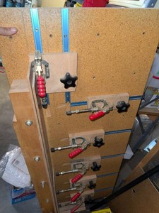 Custom Woodworking Clamping Jig Fixture Board w Toggle Clamps
