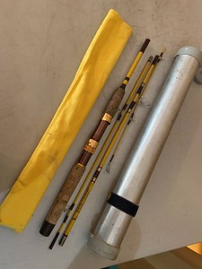Eagle Claw Trailmaster TRSR249 4-Piece Pack Fishing Rod w Tube
