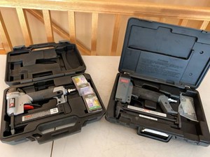 Porter-Cable Pin Nailer & Senco Brad Nailer Kits w Cases