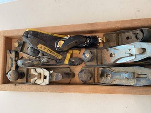Lot of Assorted Vintage Hand Planes & Block Planes Woodworking