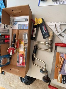Lot of Assorted Hand Tools Woodworking Tools Stanley Craftsman