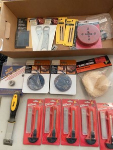 Assorted Hardware & Tool Accessory Lot DeWalt Rockler Nova Titan