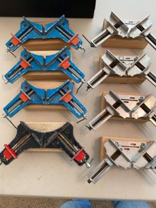 Set of 8 Picture Frame Corner Miter Clamps Woodworking Vise Jigs