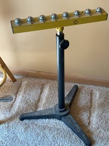 Adjustable Ball Transfer Roller Stand Shop Material Support Tripod Base