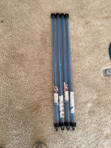 Set of 4 Rockler 3 Universal T-Track Blue Aluminum Woodworking