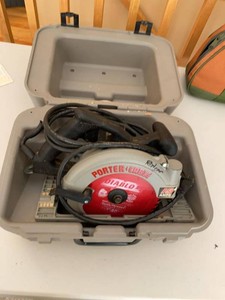 Porter-Cable Model 347 7-14in Circular Saw w Case Diablo Blade
