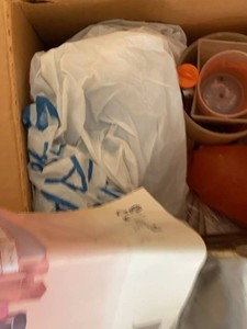 Box Lot of Candle Making Supplies Molds Melting Pots & Book