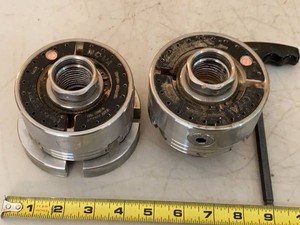 Nova Wood Lathe Chuck Pair 4-Jaw Self Centering w Chuck Key