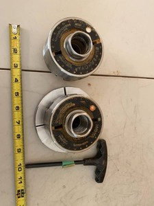 NOVA SuperNOVA2 Wood Lathe Chuck Lot w Cole Jaws & T-Handle Key
