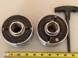 NOVA Wood Lathe Chucks with T-Handle Key Insert Style 4 Jaw Set