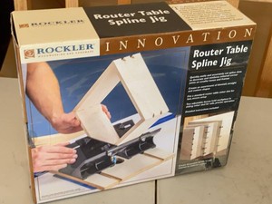Rockler Router Table Spline Jig Model 59286 Woodworking Fixture