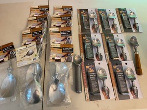 Rockler Ice Cream Scoop & Paddle Hardware Kits with 2 Loose Scoops