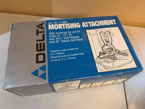 Delta Mortising Attachment Cat. No. 17-905 Drill Press Accessory