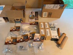 Rockler WoodRiver Woodturning Hardware Kits Coffee Scoop Grinder Lot