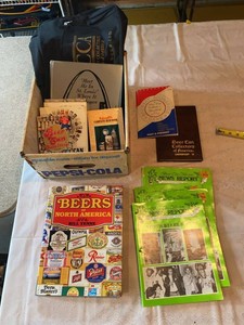 Group of Beer Can Collectors Books Newsletters Convention Ephemera