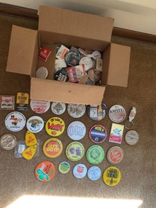 Group Vintage Beer Soda Advertising Pinbacks Matchbooks Keychains