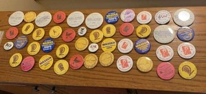 Group Vintage 1990s Minnesota High School Marching Band Festival Pinback Buttons