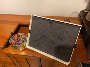 1973 Hasbro Lite-Brite Model 5455 Pegs Included Vintage Light Toy, Tested and Working, See Photos