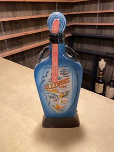 Jim Beam Illinois 1818-1968 Sesquicentennial Decanter Regal China